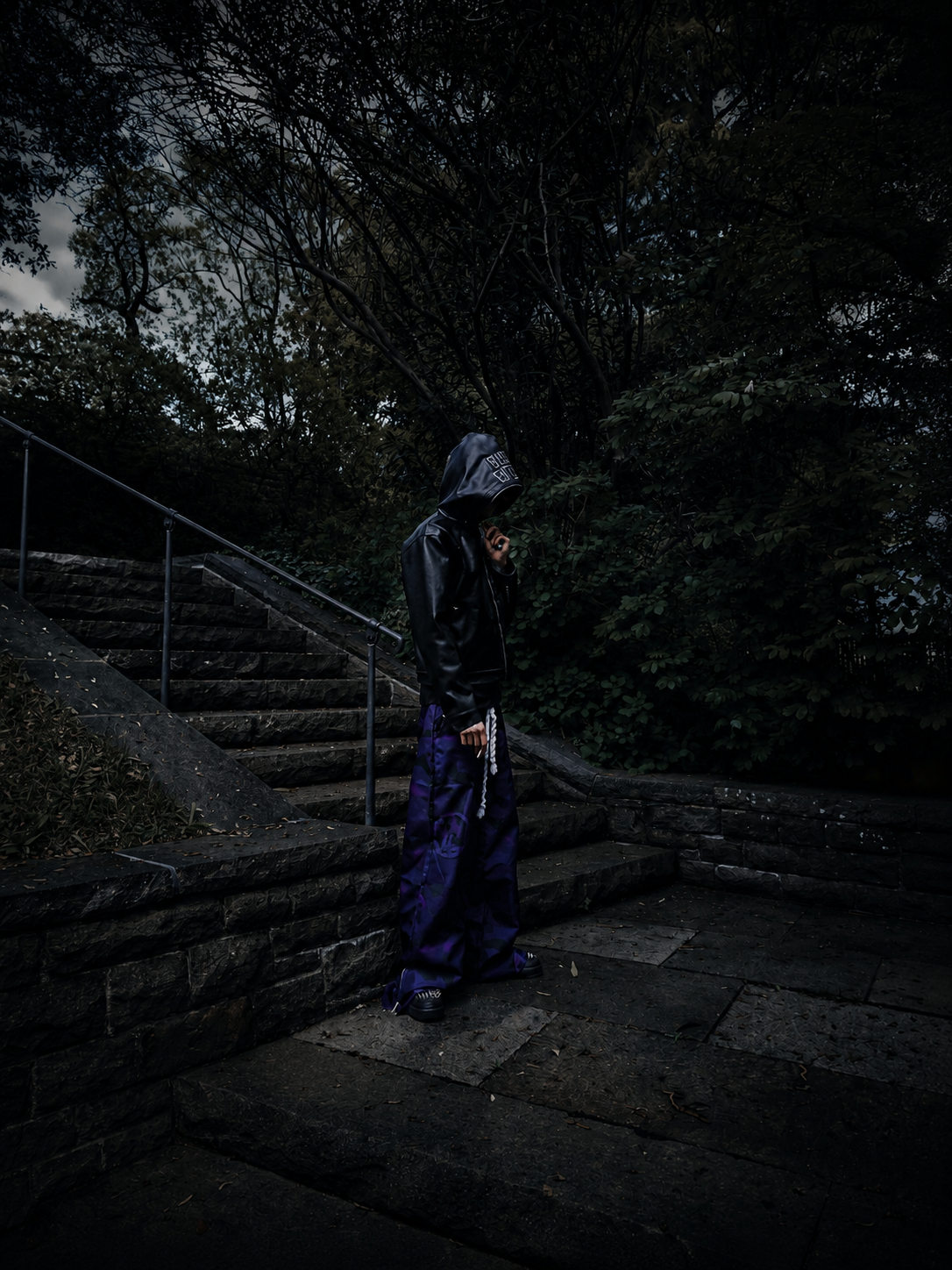 WAR READY - military combat pants (society) (deep purple)