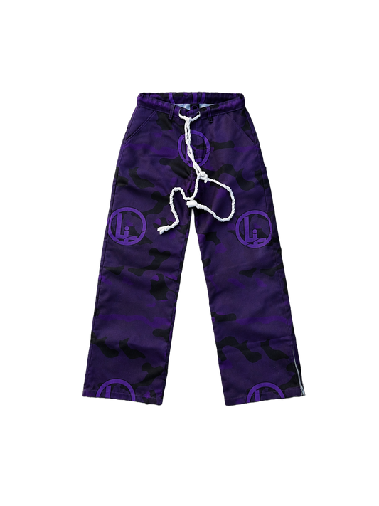 WAR READY - military combat pants (society) (deep purple)