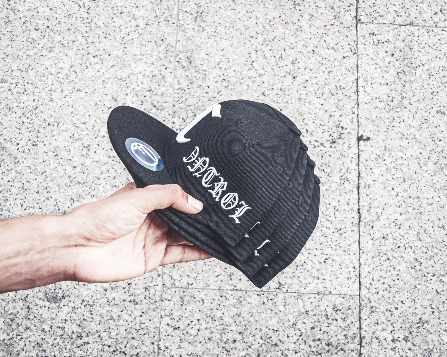 Full embroidered baseball cap